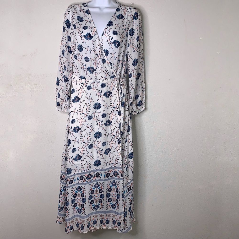 Lucky Brand | Floral Wrap Dress